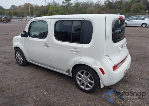 2010 Nissan Cube 1.8Sl from USA, damaged, VIN JN8AZ2KR3AT154238